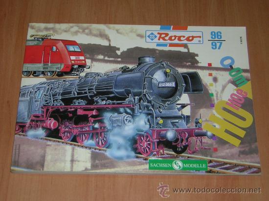 Juguetes antiguos: ROCO 1996 / 1997 - CATALOGO TRENES A ESCALA