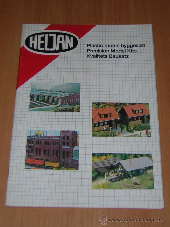 Juguetes antiguos: HELJAN 1990 - CATALOGO EDIFICIOS A ESCALA - Foto 1