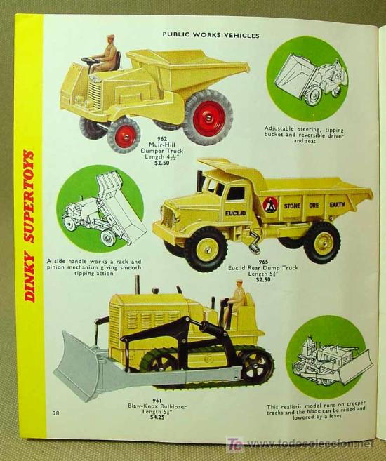 CATALOGO MINI CATALOGO DINKY DIE CAST TOYS N.13