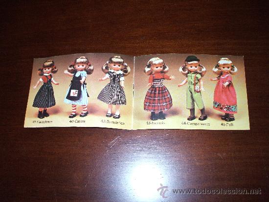 Juguetes antiguos: Librito de modelos de Lesly  de 1976 - Foto 1