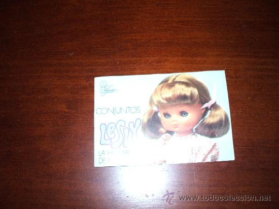 Juguetes antiguos: Librito de modelos de Lesly  de 1976 - Foto 2