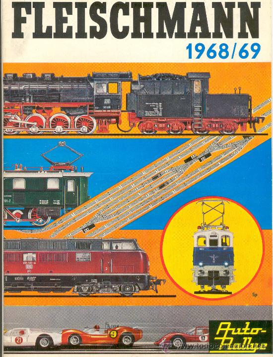 Juguetes antiguos: (CAF-2)CATALOGO FLEISCHMANN A&Ntilde;O 1968-69