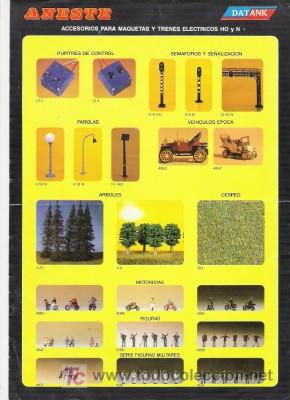 Giocattoli antichi: CAT&Aacute;LOGO DE TRENES ELECTROTREN ANESTE