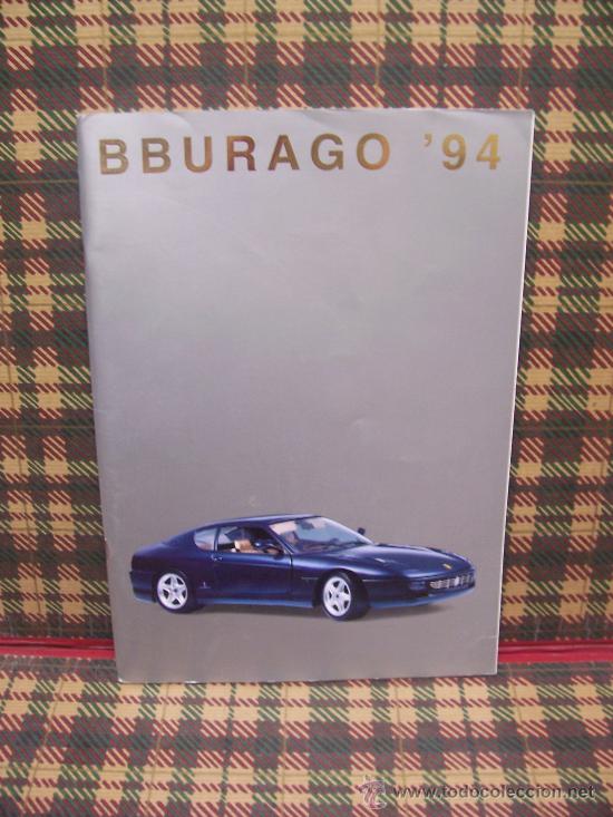 Old Toys: CATALOGO BURAGO&acute;94 - COCHES A ESCALA