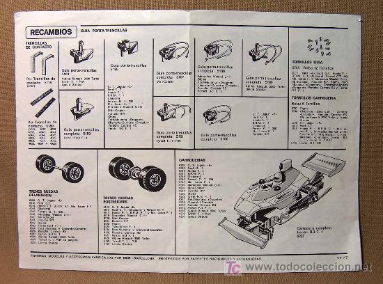 recambios scalextric antiguos