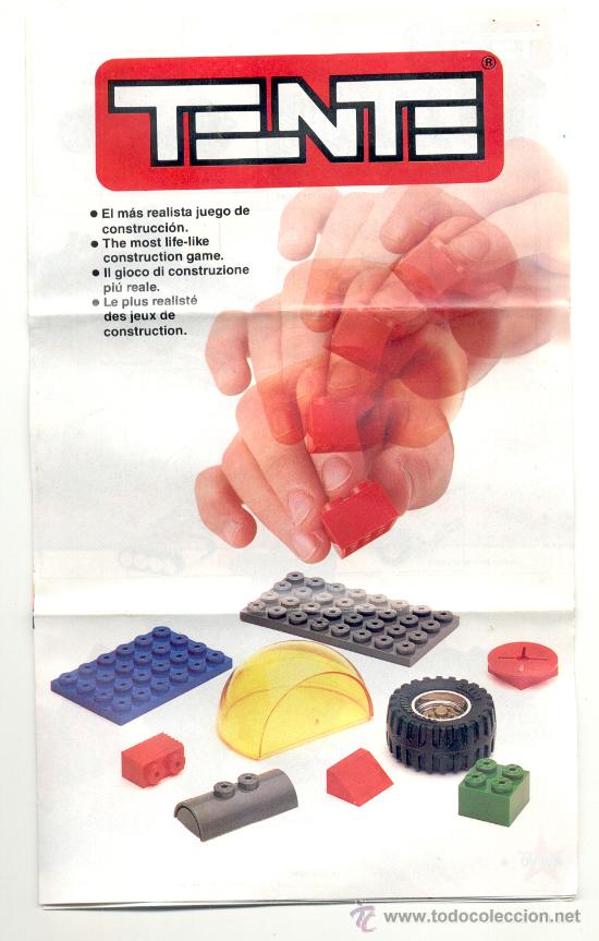 Old Toys: CAT&Aacute;LOGO DE TENTE - A&ntilde;o 1988.