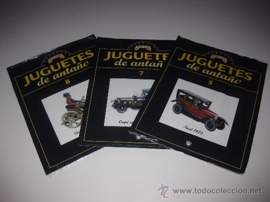 Juguetes antiguos: TRES FASCICULOS- PAYA JUGUETES DE ANTA&Ntilde;O.