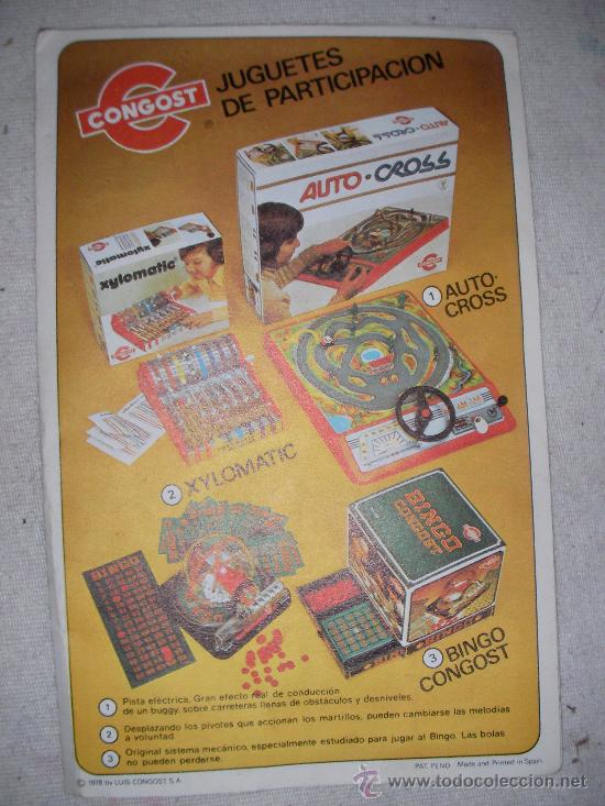 Juguetes antiguos: CATALOGO DE CONGOST - Foto 1
