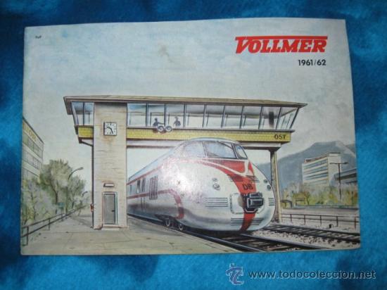 Old Toys: CATALOGO DE TRENES VOLLMER 1961/ 1962, VIAS Y COMPLEMENTOS