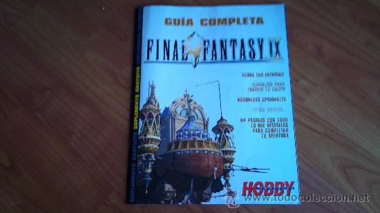 Juguetes antiguos: GUIA COMPLETA DEL FINAL FANTASY IX