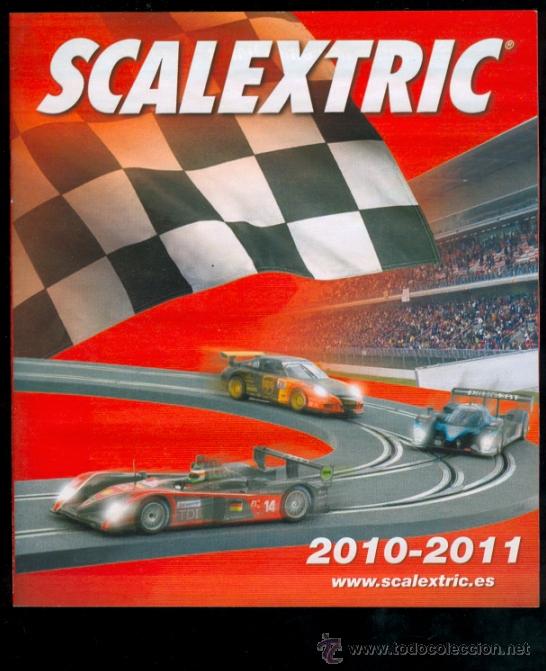 Juguetes antiguos: CATALOGO SCALEXTRIC 2010-2011 - Foto 1