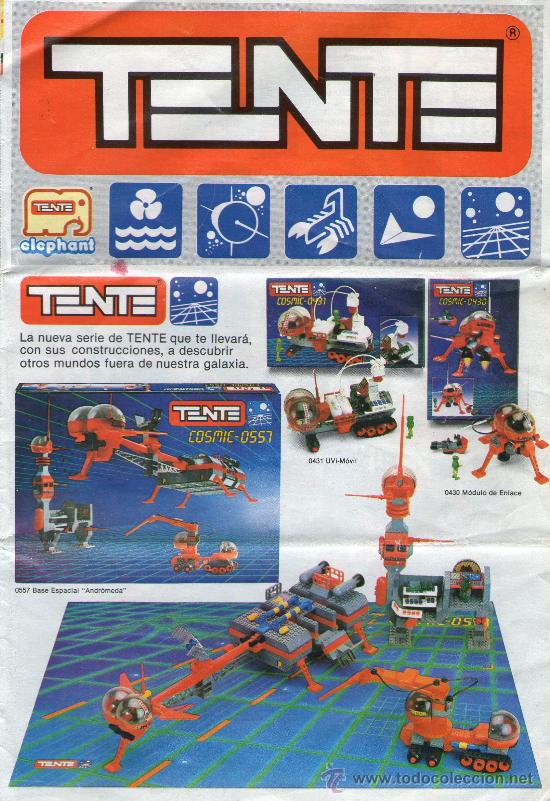 Old Toys: CAT&Aacute;LOGO TENTE - EXIN LINES BROS.