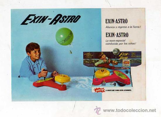 Juguetes antiguos: (M) CATALOGO PUBLICIDAD EXIN - ASTRO Y EXIN CASTILLOS CON PERSONAJES, A&Ntilde;OS 70