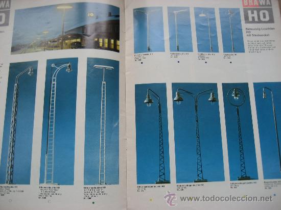 Juguetes antiguos: Brawa. HO+N. Catalogo de complementos 1970-1971 - Foto 4