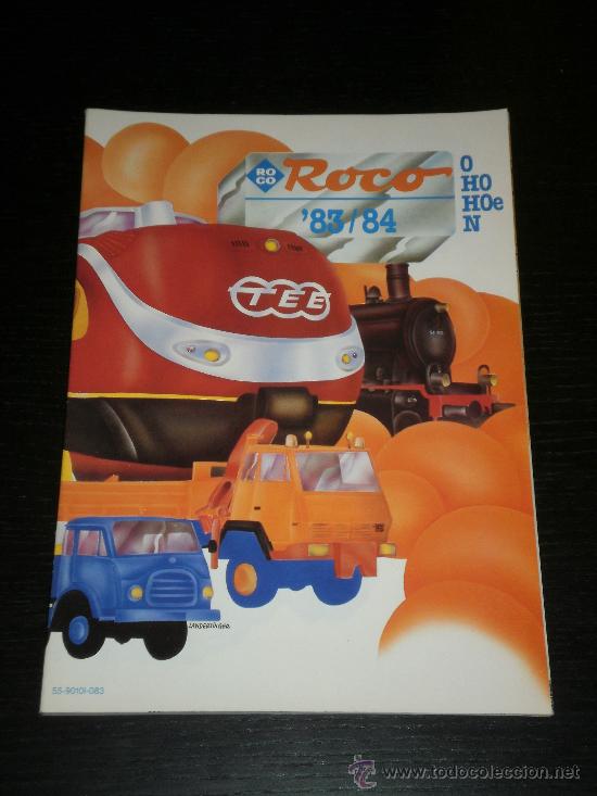 Juguetes antiguos: 1983 - CATALOGO ROCO - TREN TRENES ESCALA O HO N - NO ES DE IBERTREN ELECTROTREN