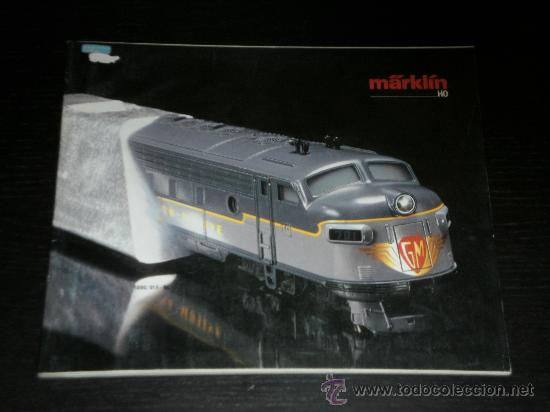 Juguetes antiguos: 1990/91 MARKLIN - CATALOGO TRENES A ESCALA FRANCES / HOLANDES - TREN NO IBERTREN ELECTROTREN