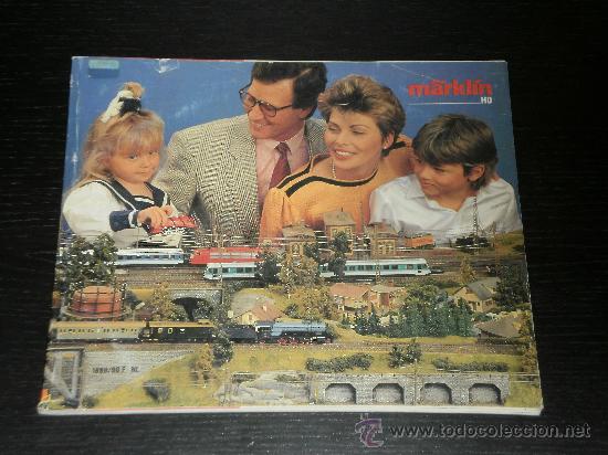 Juguetes antiguos: 1989/90 MARKLIN - CATALOGO TRENES A ESCALA FRANCES / HOLANDES - TREN NO IBERTREN ELECTROTREN