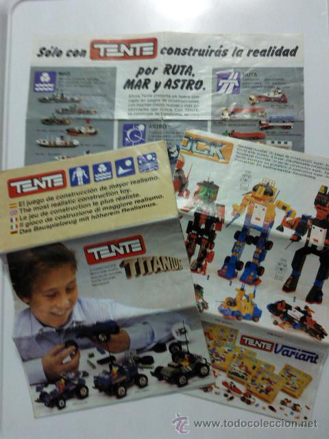 Juguetes antiguos: CATALOGOS DE TENTE, CATALOGO, A&Ntilde;OS 80, 1978 1986