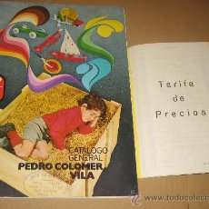 Juguetes antiguos: ANTIGUO CATALOGO PEDRO COLOMER - 1973. Lote 23851981