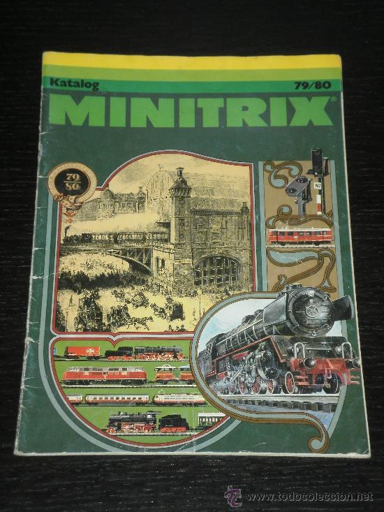 Juguetes antiguos: MINITRIX 1979/80 - CATALOGO TRENES A ESCALA - ALEMAN - NO IBERTREN ELECTROTREN MARKLIN