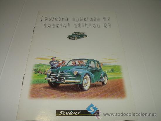 Brinquedos antigos: CATALOGO....SOLIDO....A&Ntilde;O...1997........7 PAGINAS