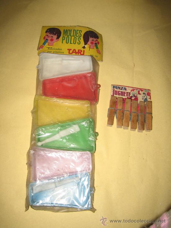 Old Toys: TARI - MOLDES PARA POLOS - PINZAS DE REGALO - A&Ntilde;OS 60-70