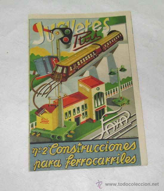 Juguetes antiguos: CAT&Aacute;LOGO PARA FERROCARRILES DE PAY&Aacute;,N&ordm;2