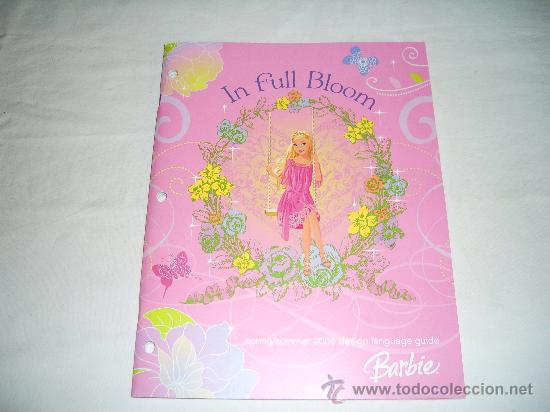 Jouets Anciens: IN FULL BLOOM. SPRING-SUMMER 2009 DESIGNLANGUAGE GUIDE BARBIE. MATTEL