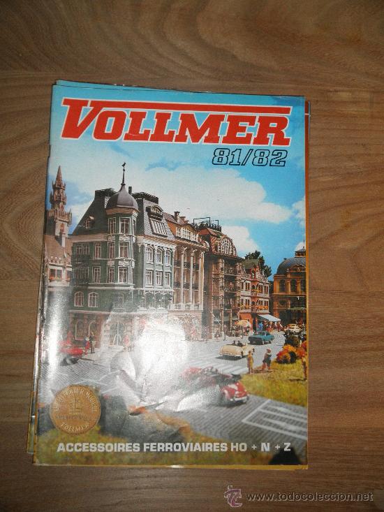 Juguetes antiguos: VOLLMER 81/82. ACCESSOIRES FERROVIAIRES HO+N+Z. 113 PAGINAS EN FRANCES