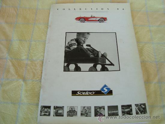 Brinquedos antigos: CATALOGO GENERAL DE TIENDA DE COCHES SOLIDO 1996