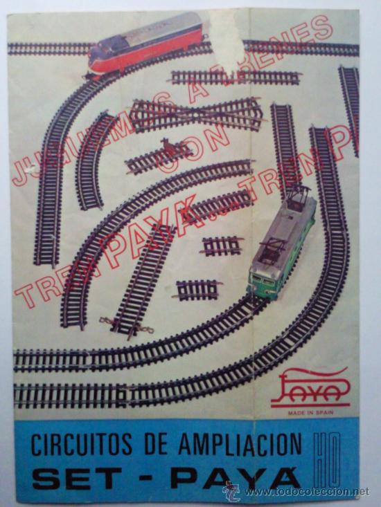 Jouets Anciens: PAYA ,- CIRCUITOS DE AMPLIACION , HO ,- SET- PAYA