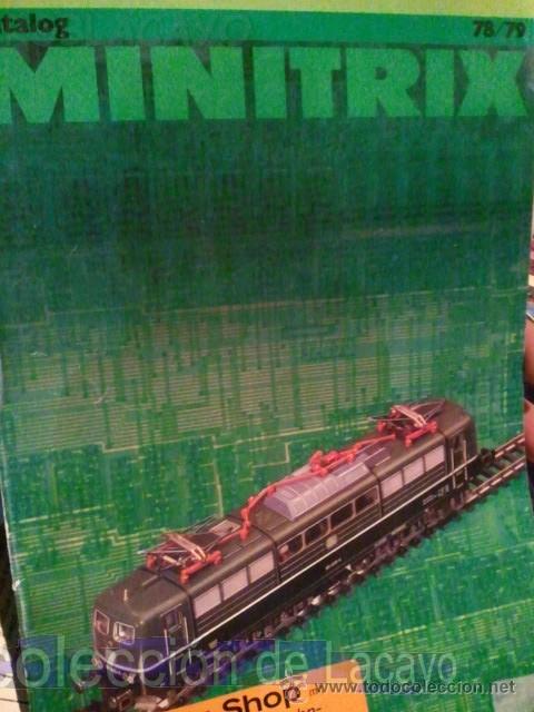 Juguetes antiguos: CATALOGO MINITRIX A&Ntilde;O 78-79 51 P&Aacute;GINAS