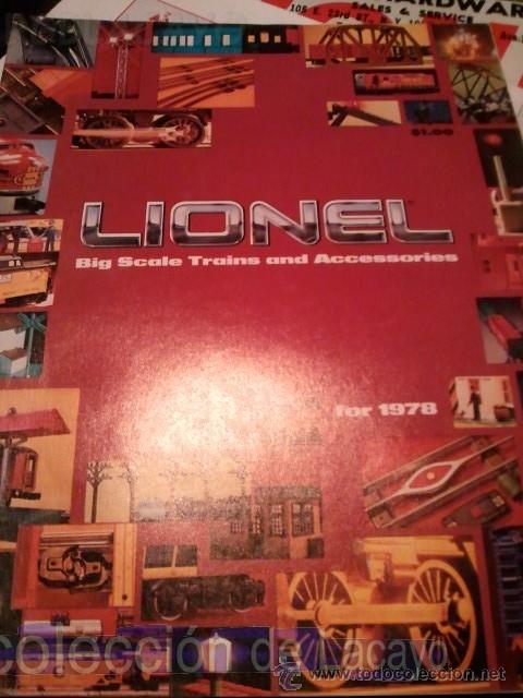Juguetes antiguos: CAT&Aacute;LOGO DE TRENES LIONEL A&Ntilde;O 1978 22 P&Aacute;GINAS
