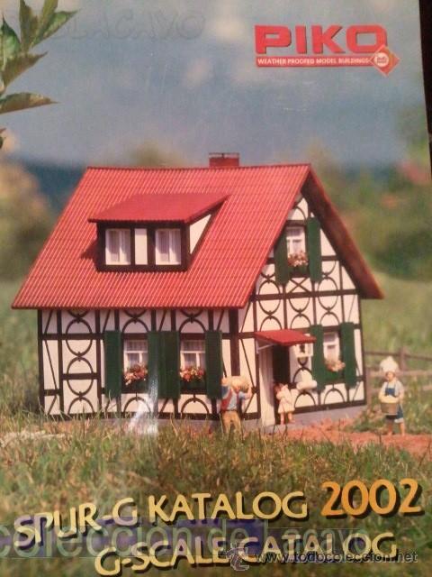 Juguetes antiguos: CAT&Aacute;LOGO DE EDIFICACIONES PARA MAQUETAS A&Ntilde;O 2002 75 P&Aacute;GINAS - Foto 1