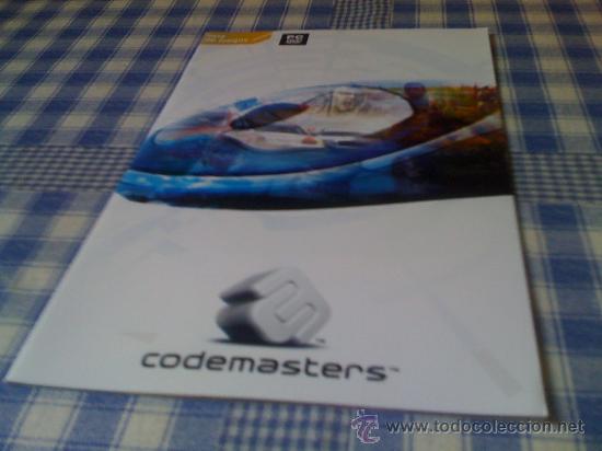 Juguetes antiguos: Cat&aacute;logo de Juegos para PC Windows Completo Versi&oacute;n Espa&ntilde;ola Codemasters 2007 - Foto 1