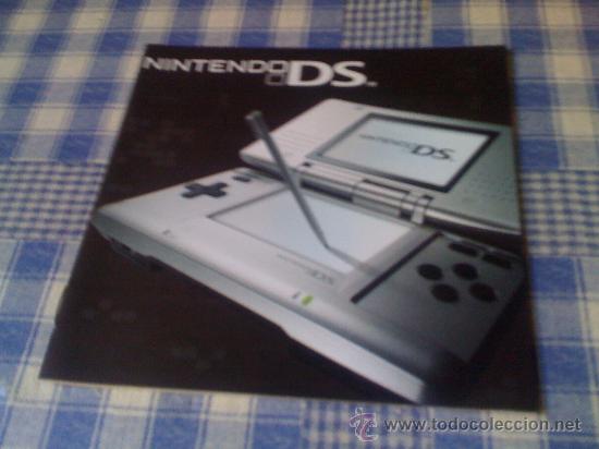Brinquedos antigos: Cat&aacute;logo con Publicidad de Juegos para Nintendo DS Folleto Tr&iacute;ptico