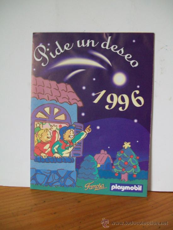 Juguetes antiguos: Carta y Catalogo de los reyes magos de Famosa 1996.