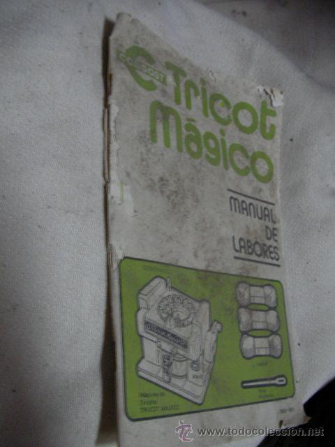 Juguetes antiguos: ANTIGUO CATALOGO DE TRICOT MAGICO MANUAL DE LABORES - ENVIO GRATIS A ESPA&Ntilde;A