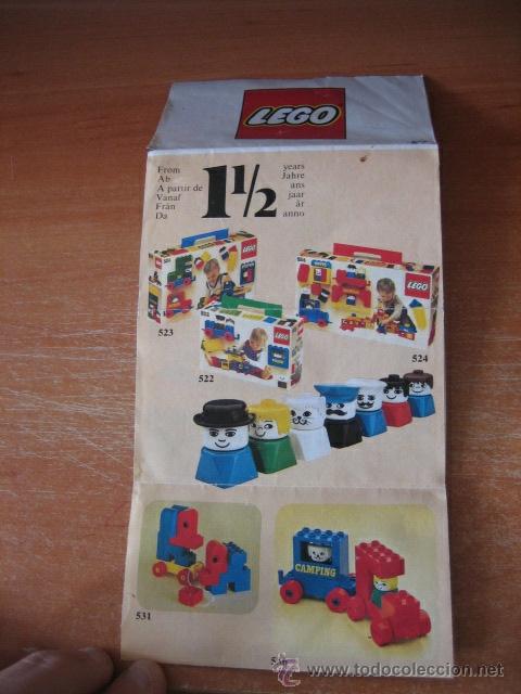 Juguetes antiguos: CATALOGO DE LEGO - Foto 1