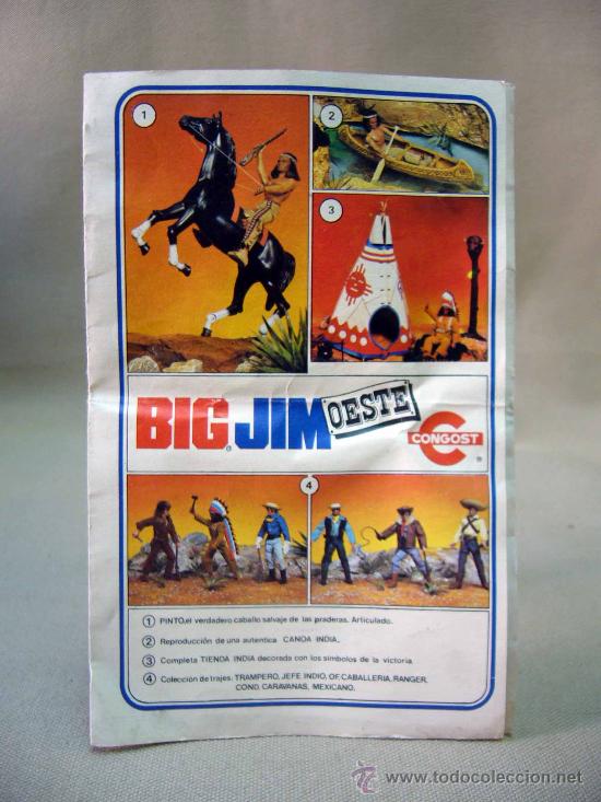 Giocattoli antichi: CATALOGO, CONGOST, BIG JIM, OESTE, 1978