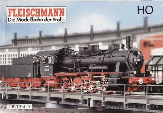 Juguetes antiguos: cat&aacute;logo FLEISCHMANN 1993/94 HO - Foto 1