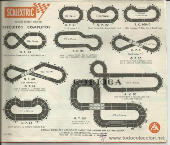 Juguetes antiguos: CAT&Aacute;LOGO CIRCUITOS SCALEXTRIC    1970 - Foto 2