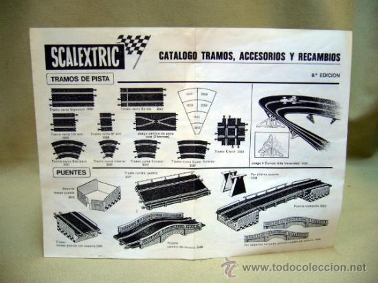 Giocattoli antichi: CATALOGO, SCALEXTRIIC,  CHAPARRAL G.T. 6215, 9&ordm; EDICION