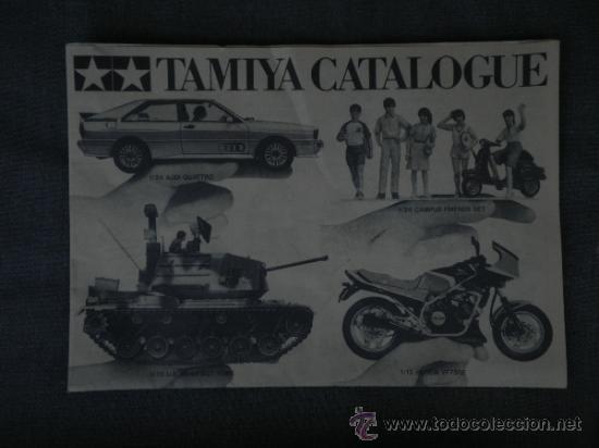Juguetes antiguos: CATALAGO TAMIYA - Foto 1