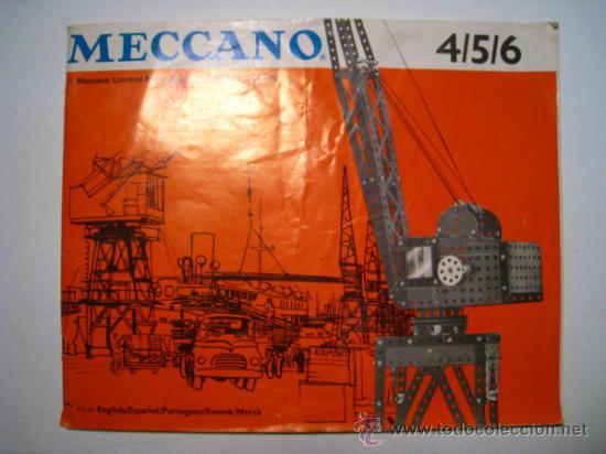 Juguetes antiguos: MECCANO MECANO - CATALOGO 4/5/6