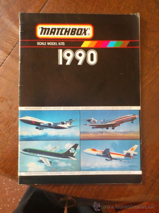 Juguetes antiguos: Catalogo Matchbox 1990 en perfectas condiciones