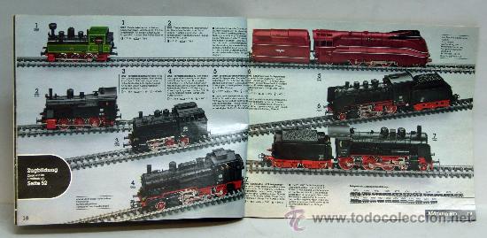 Juguetes antiguos: Cat&aacute;logo trenes Marklin 1981 - Foto 5