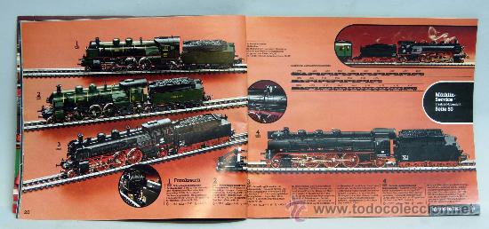 Juguetes antiguos: Cat&aacute;logo trenes Marklin 1981 - Foto 6