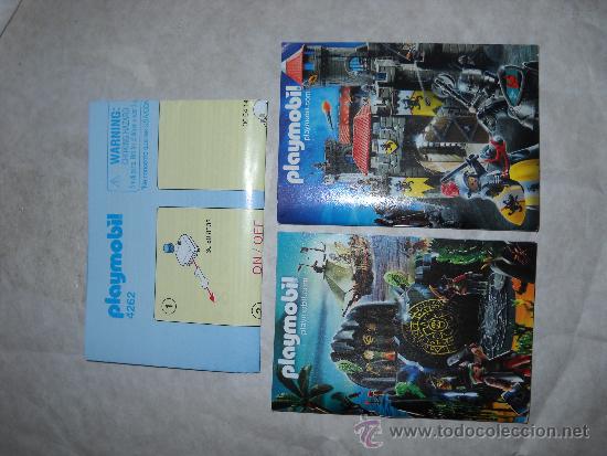Giocattoli antichi: Lote cat&aacute;ologos playmobil