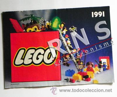 Juguetes antiguos: CAT&Aacute;LOGO DE LEGO A&Ntilde;O 1991 - 28 P&Aacute;GINAS - 21 X 15 - JUGUETE DE CONSTRUCCI&Oacute;N - ESPA&Ntilde;A